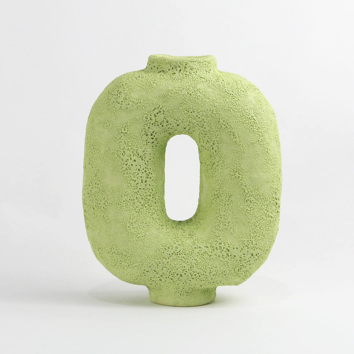Donut Vase Green The Frame & Gallery