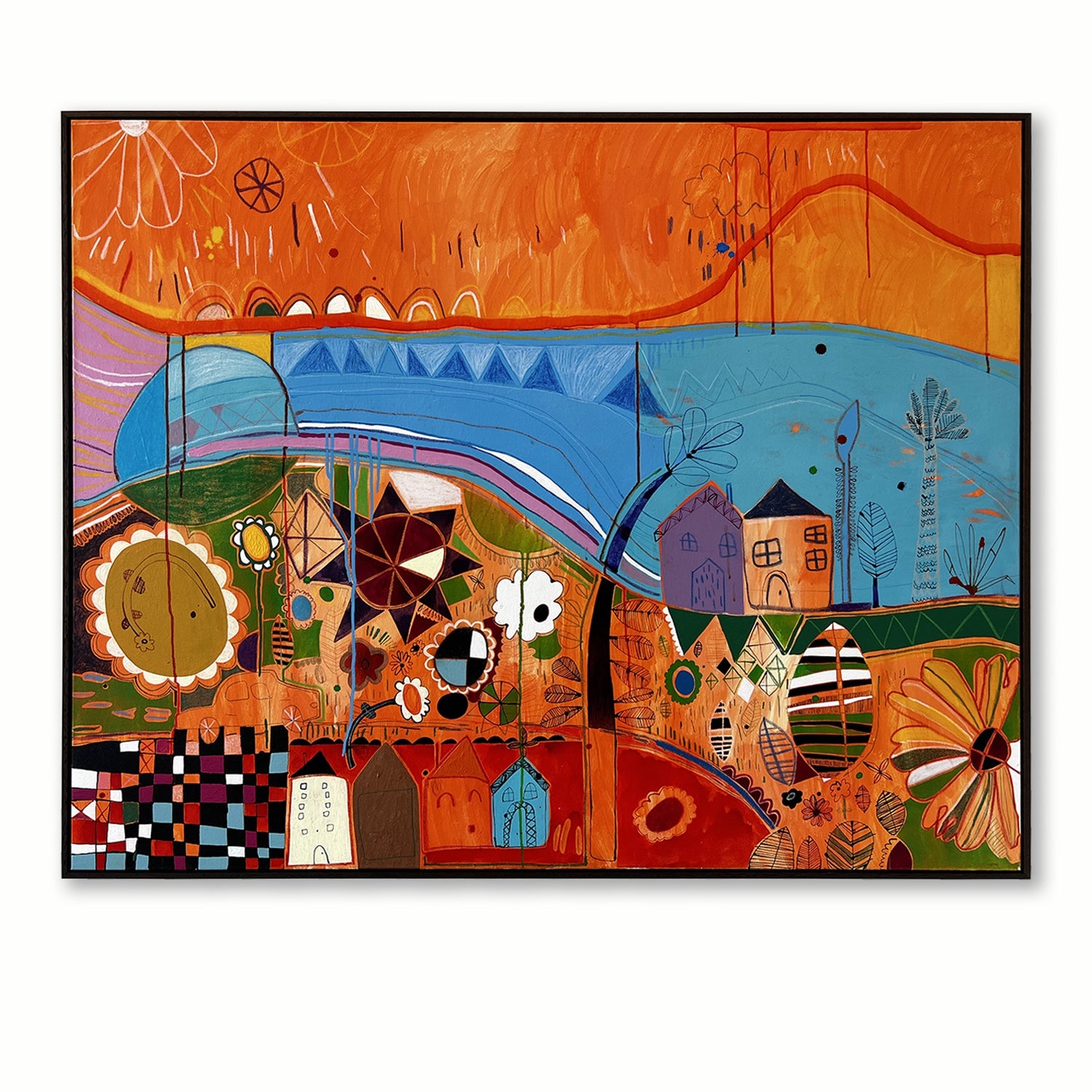Sunrise | Painting | by Naomi Faifai – The Frame Workshop & Gallery